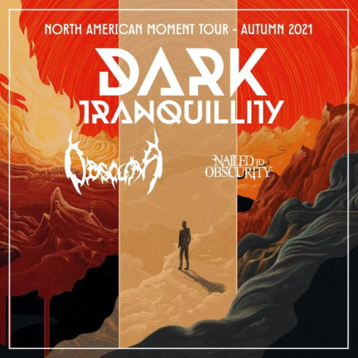 DARK TRANQUILLITY Announces Fall 2021 North American Tour With OBSCURA And NAILED TO OBSCURITY